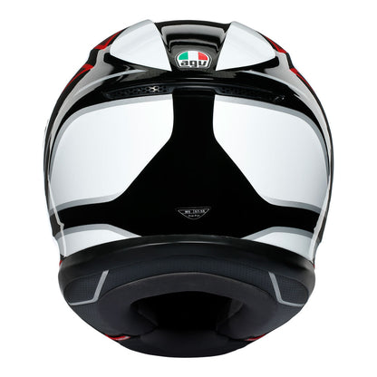 AGV K6  Hyphen Black/Red/White