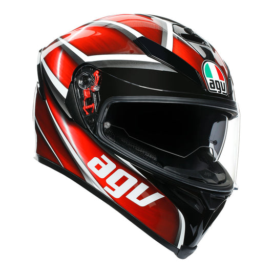 AGV K5 S Firerace Black/Red – Highside Shop - Main Image