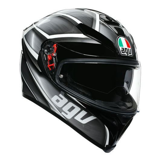 AGV K5 S  Tempest Black/Silver