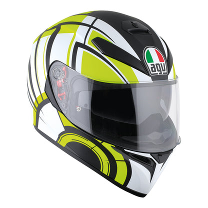 AGV K3 Sv  Avior Matt White/Lime