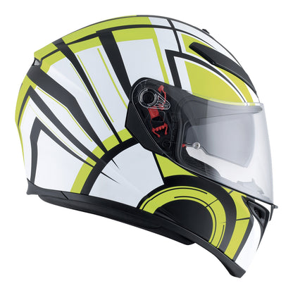 AGV K3 Sv  Avior Matt White/Lime