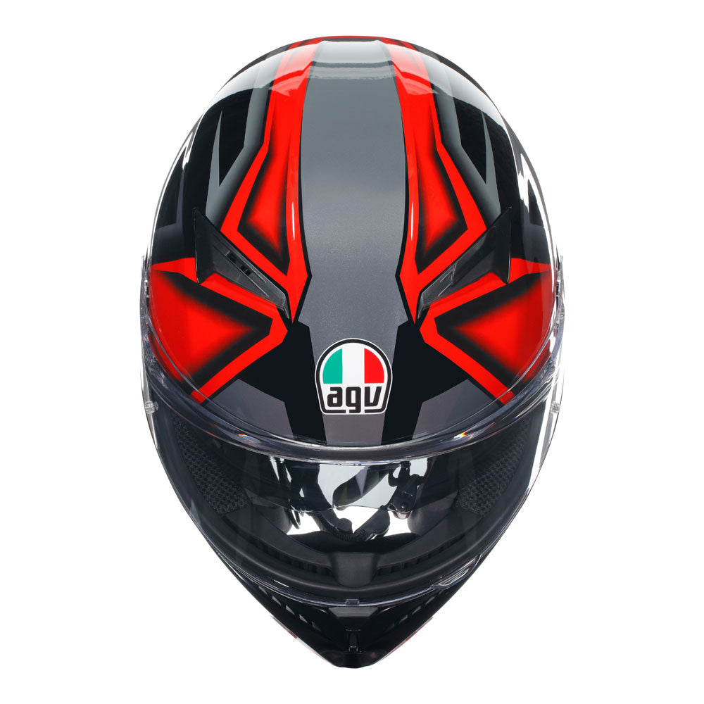 AGV K3 Compound Black Red