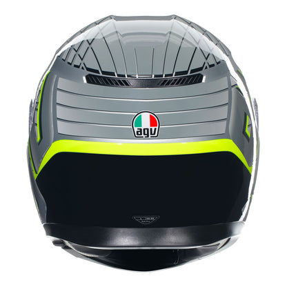 AGV K3 Fortify Grey Black Yellow