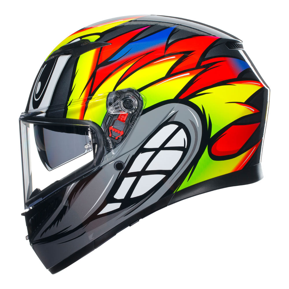 AGV K3 Birdy 2.0 Grey/Yellow/Red