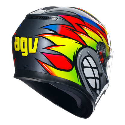 AGV K3 BIRDY 2.0 GREY/YELLOW/RED
