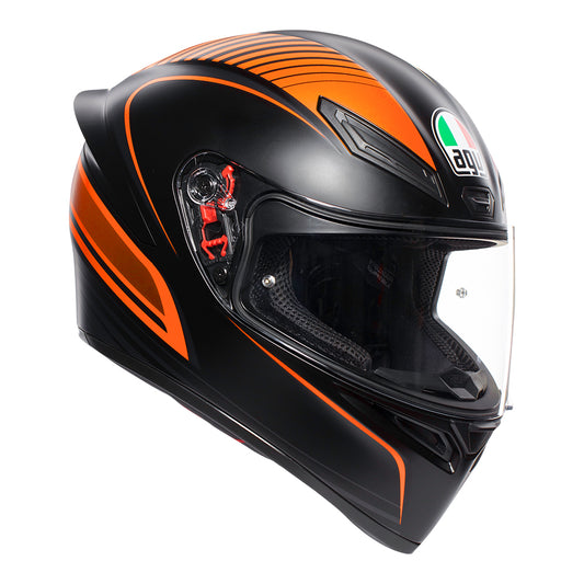 AGV K1  Warmup Black/Orange