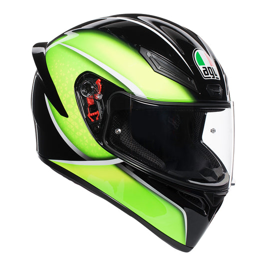 AGV K1  Qualify Black/Lime