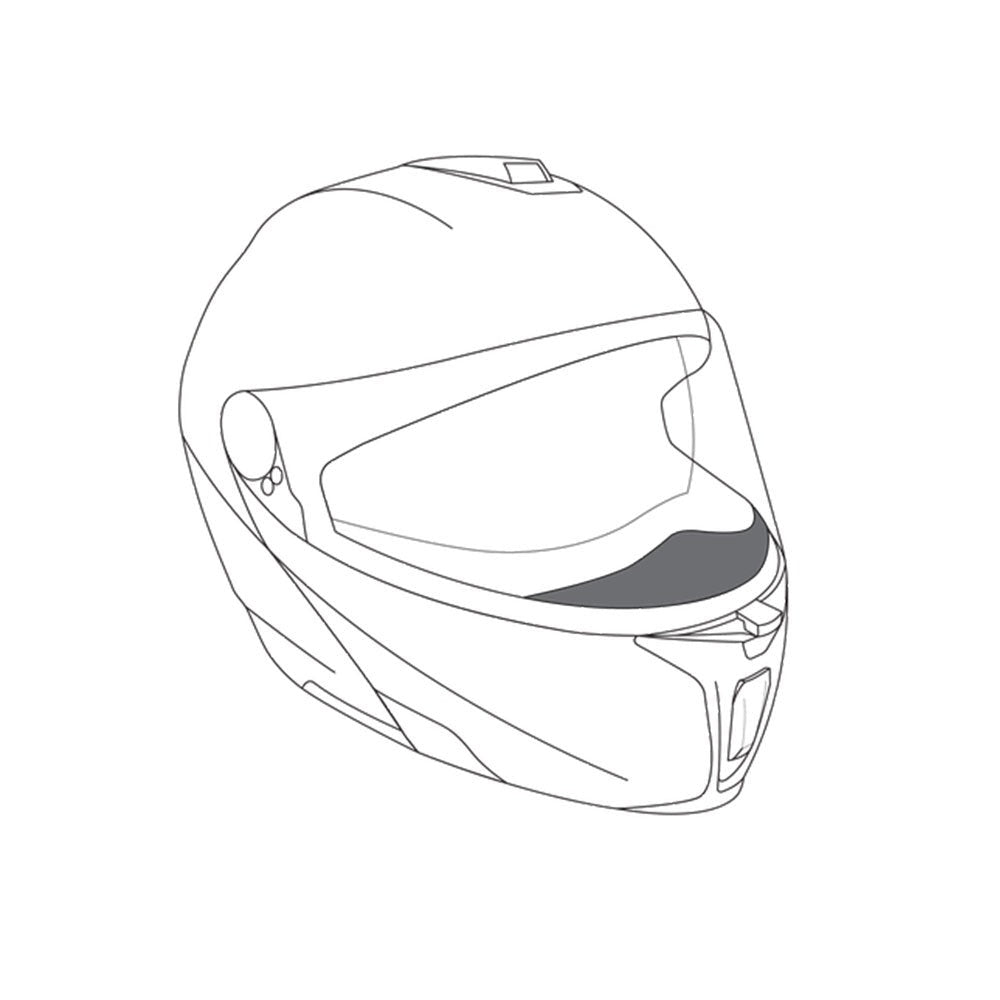 AGV Breath Deflector Sportmodular Black