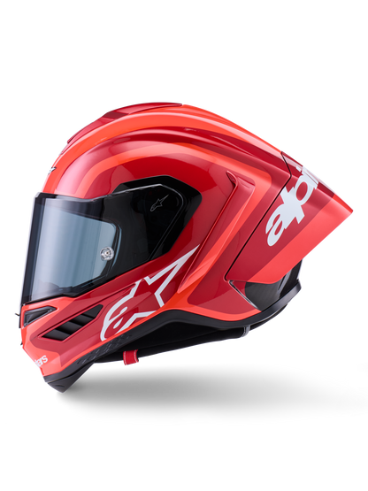 Alpinestars SUPERTECH SR10 ARIUS HELMET ECE06/DOT /FIM BLACK WHITE DOUBLE RED GLOSS