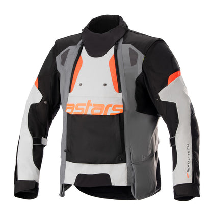 ALPINESTARS HALO DRYSTAR ADVENTURE JACKET DARKGRAY ICEGRAY BLACK
