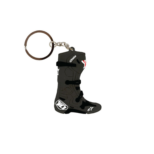 NEW TECH 10 BOOT KEYFOB | BLACK (0010) | One Size