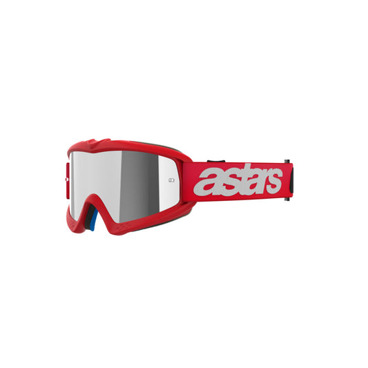 VISION YOUTH BLAZE GOGGLE | RED (3094) | MIRROR SILVER LENS