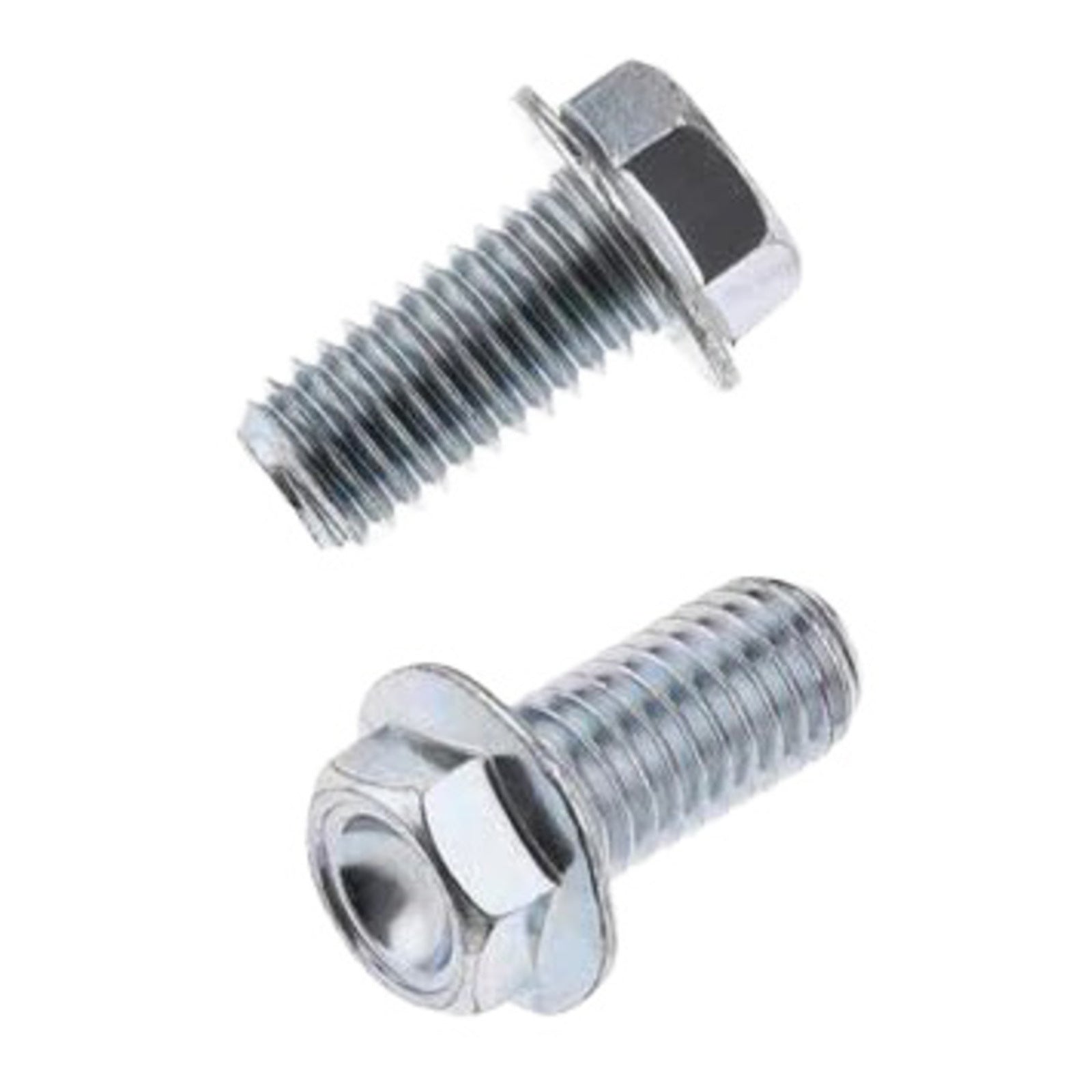 Bolt M8-1.25x16 10mm Hex Head Flange Bolts (Pack of 10)