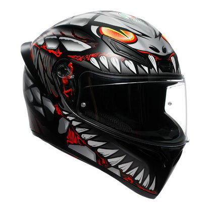 AGV K1 S Lyzard Black/Grey/Red