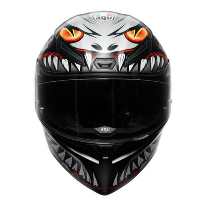 AGV K1 S Lyzard Black/Grey/Red
