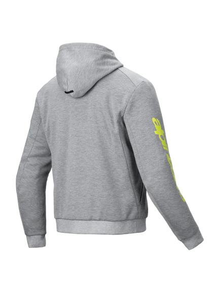 ALPINESTARS CHROME V2 SPORT HODDIE - Grey/Fluro Yellow