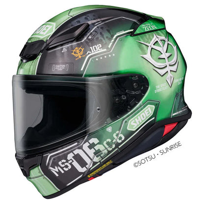 Shoei NXR2 MS-06S Char II Full Face Helmet - Green/Black