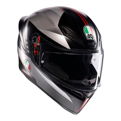 AGV K1 S Lap Matt Black/Grey/Red