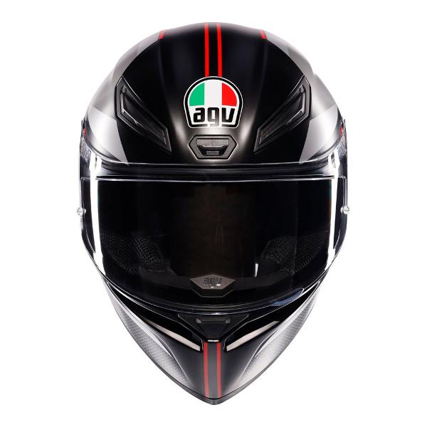 AGV K1 S Lap Matt Black/Grey/Red
