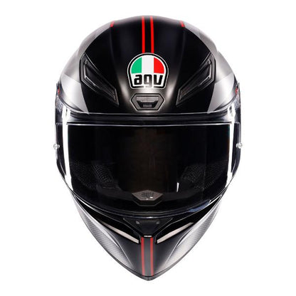 AGV K1 S Lap Matt Black/Grey/Red