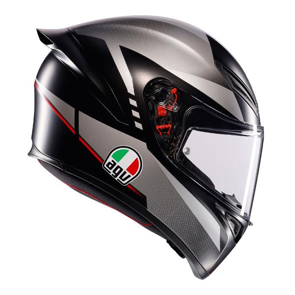 AGV K1 S Lap Matt Black/Grey/Red