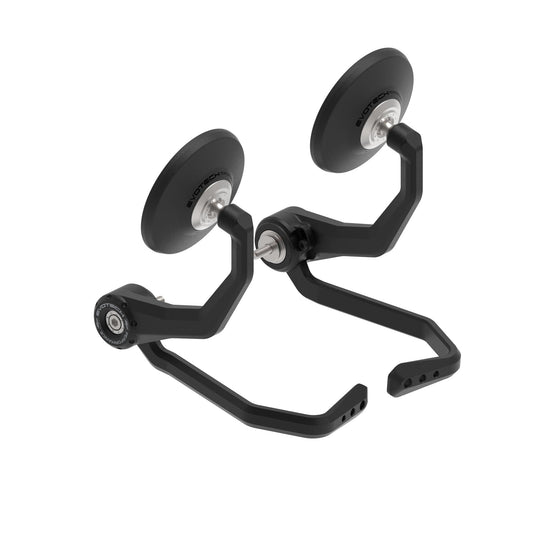 Evotech Bar End Mirrors / Brake and Clutch Protector Kit (Retro) - Yamaha MT-09 SP (2021-2023)