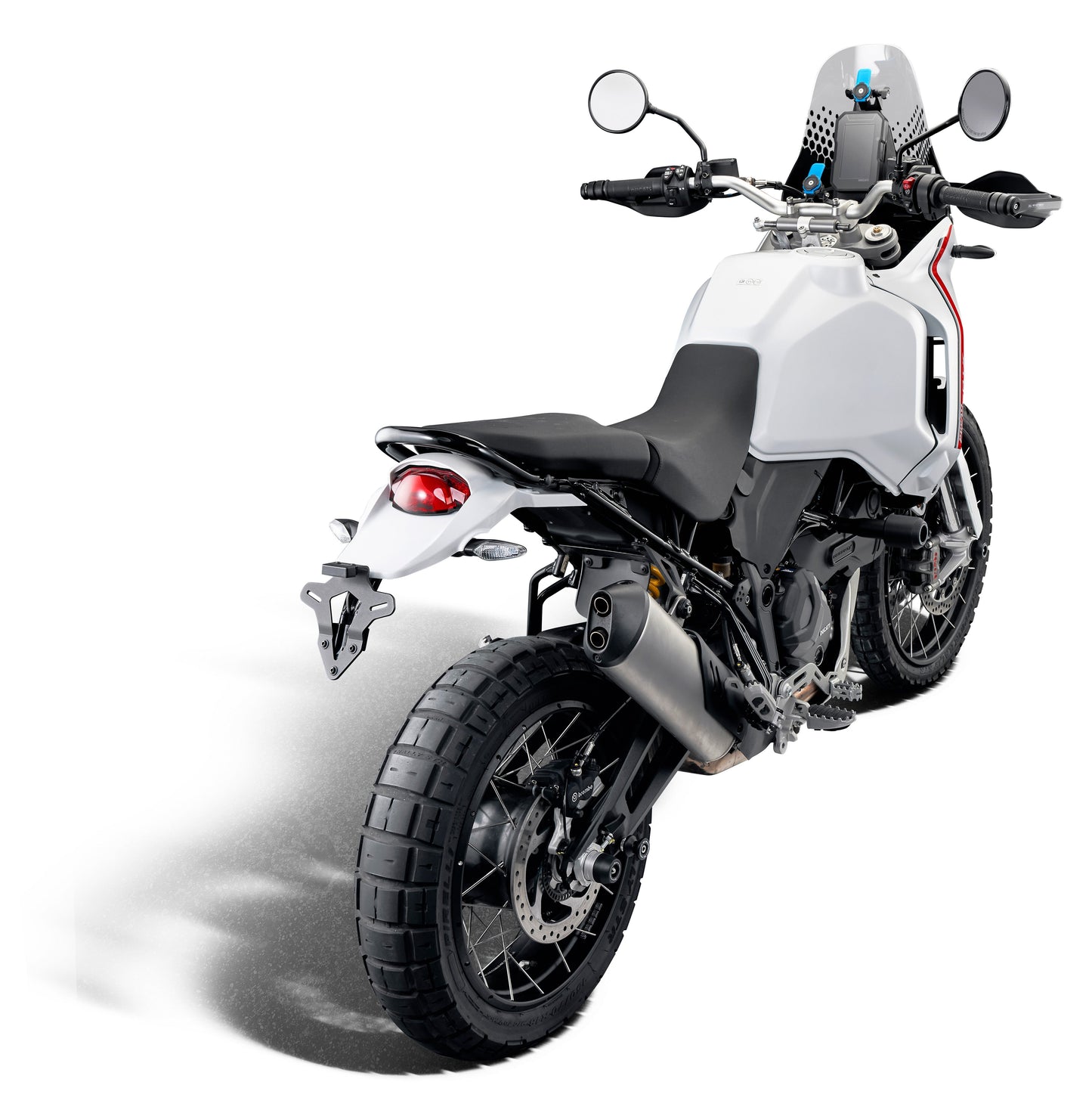 Evotech Quad Lock Compatible Handlebar Clamp Mount - Ducati DesertX (2022+)