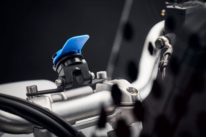 Evotech Quad Lock Compatible Handlebar Clamp Mount - Ducati DesertX (2022+)