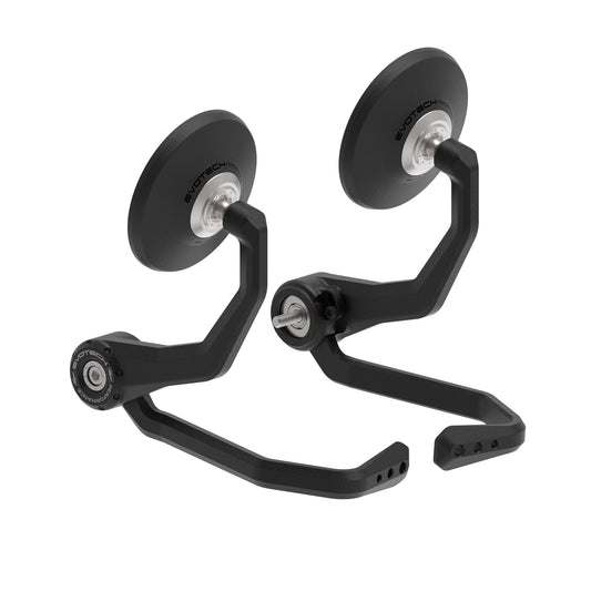 Evotech Bar End Mirrors / Brake and Clutch Protector Kit (Retro) - KTM 390 Duke (2013-2016)