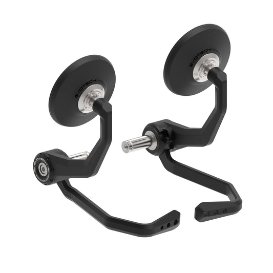 Evotech Bar End Mirrors / Brake and Clutch Protector Kit (Retro) - Ducati Scrambler 1100 Pro (2020+)