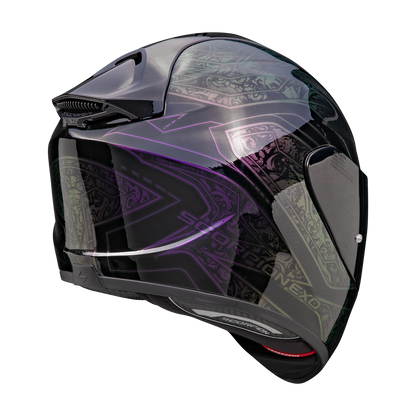 ScorpionExo Exo-1400 Evo II Air Helmet - Fantasy Black/Chameleon