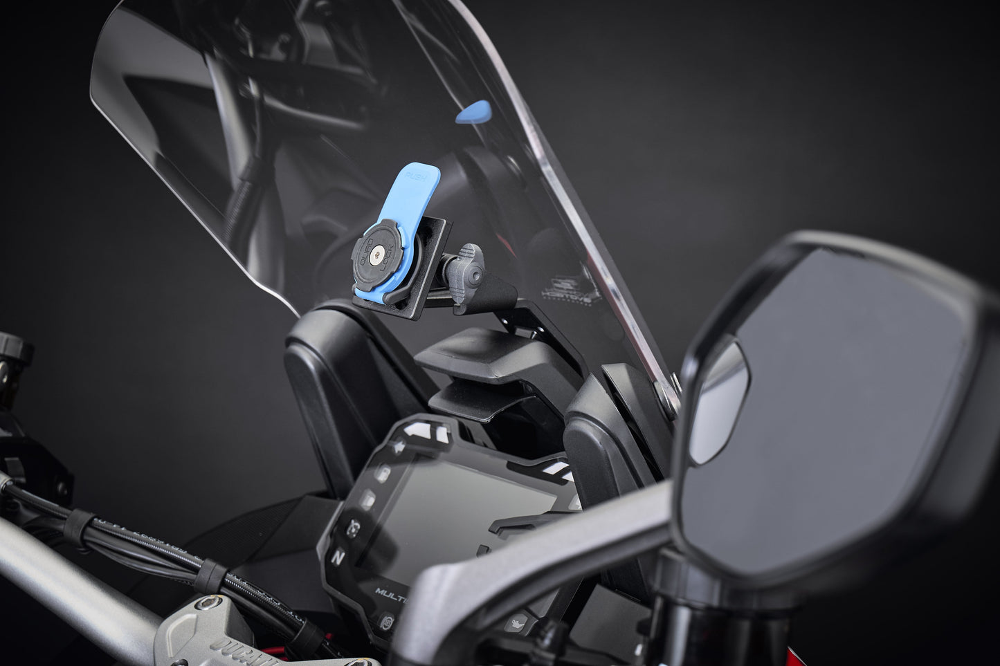 Evotech Quad Lock Compatible Mount - Ducati Multistrada 1200 Enduro Pro (2016-2018)