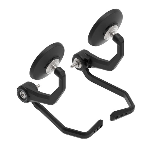 Evotech Bar End Mirrors / Brake and Clutch Protector Kit (Retro) - KTM 125 Duke (2024+)