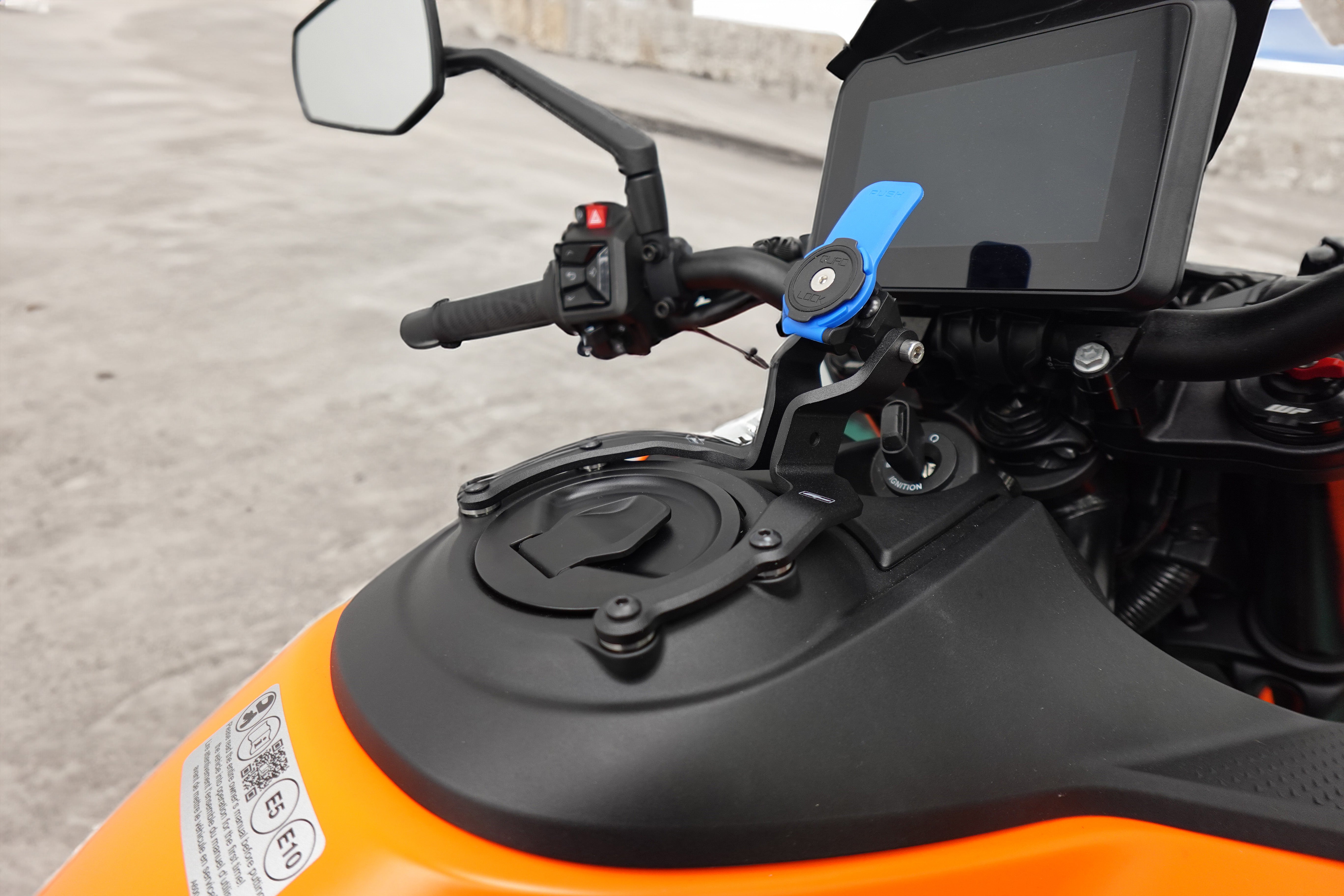 Evotech Quad Lock Compatible Mount - KTM 1390 Super Duke R (2024+)