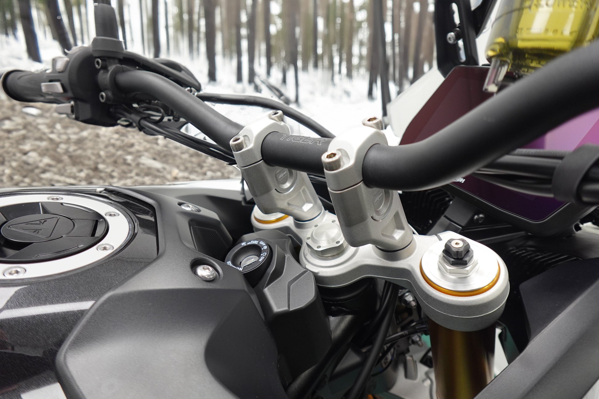 Evotech Handlebar Riser Triumph Tiger 900 GT Pro (2024+)