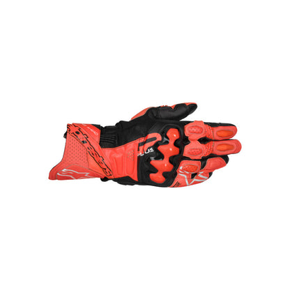 Alpinestars GP Plus R V3 Leather Gloves Bright Red/Red Fluro/Black