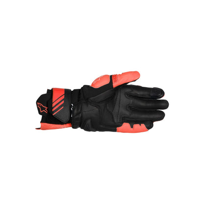 Alpinestars GP Plus R V3 Leather Gloves Bright Red/Red Fluro/Black