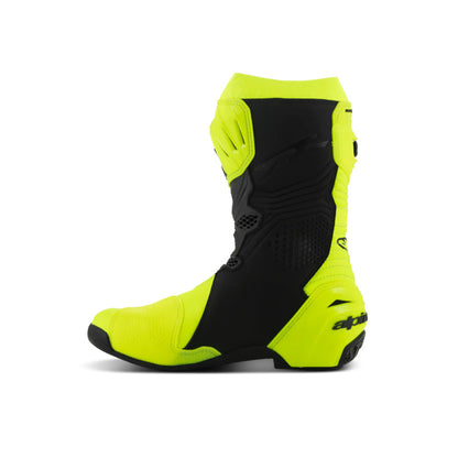 ALPINESTARS SUPERTECH R V2 BOOT FLURO YELLOW BLACK
