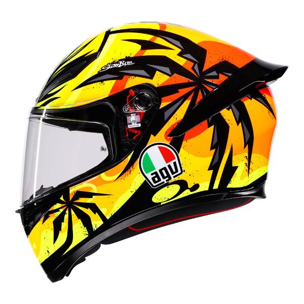 AGV K1 S Tropicrush Black/Orange