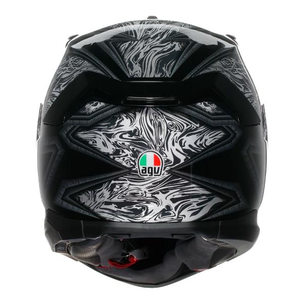 AGV K7 Demascus Black/Silver