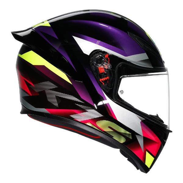 AGV K1 S Fastlap Black/Purple/Pink