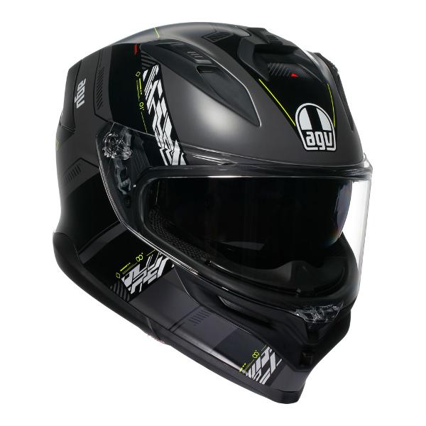 AGV K7 Kyber Matt Grey/Fluoro Yellow
