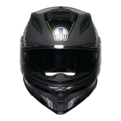 AGV K7 Kyber Matt Grey/Fluoro Yellow