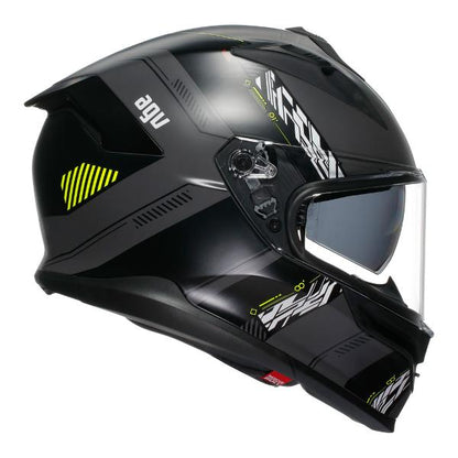 AGV K7 Kyber Matt Grey/Fluoro Yellow