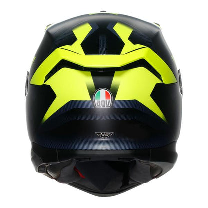 AGV K7 Glimpse Black/Fluoro Yellow