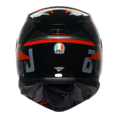 AGV K7 Taurax Black/Red
