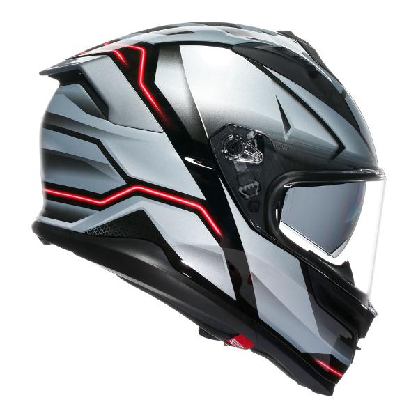 AGV K7 Jaeger Black/Silver
