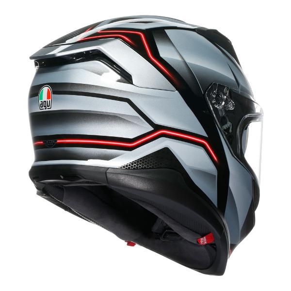AGV K7 Jaeger Black/Silver