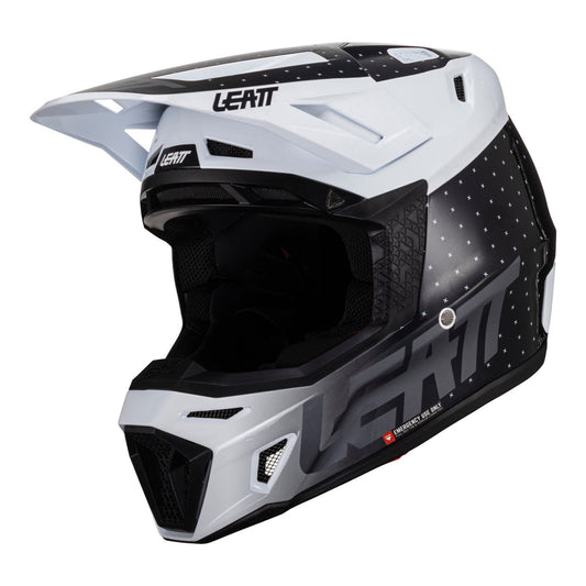 Leatt 2024 8.5 Helmet Kit - Black / White