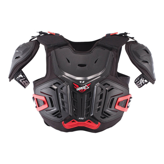 Leatt  4.5 Junior Chest Protector Pro - Black / Red